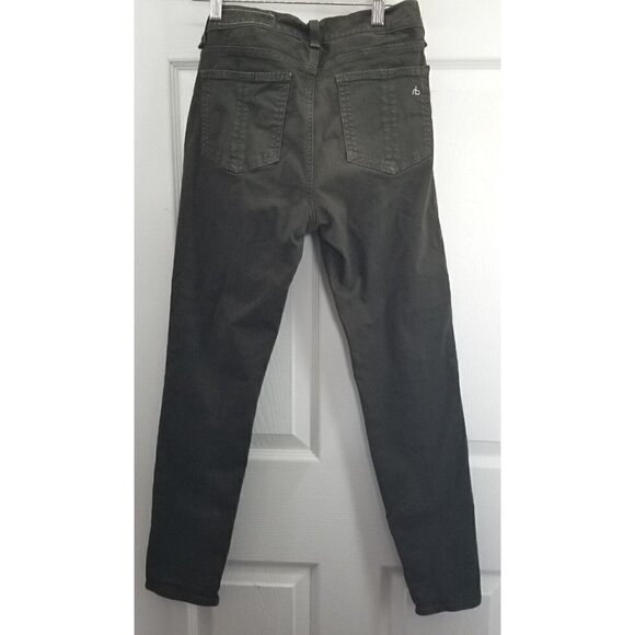 Rag + Bone for Intermix zipper Capri Black Size 26 - Picture 5 of 9